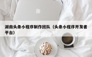 舟山湖南头条小程序制作团队（头条小程序开发者平台）